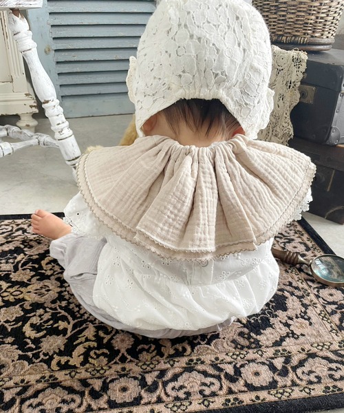 hymy-ヒュミュ- 】 サークル フリル スタイ 2点セット ( baby ) #_