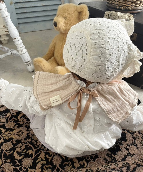 hymy-ヒュミュ- 】 サークル フリル スタイ 2点セット ( baby ) #_