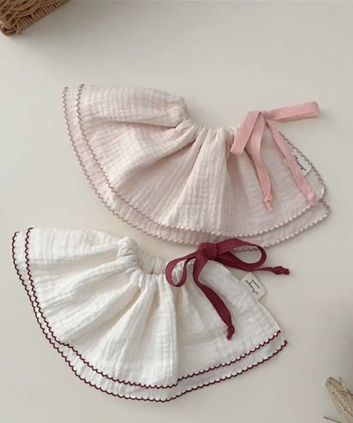 hymy-ヒュミュ- 】 サークル フリル スタイ 2点セット ( baby ) #_