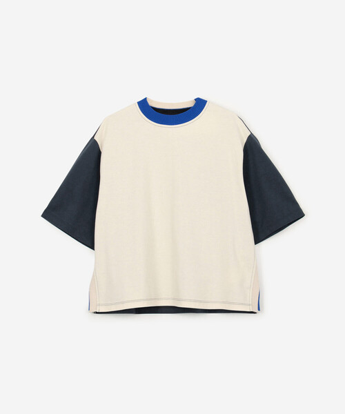 Coohem（コーヘン）の「COOHEM | サイドラインTシャツ WOMEN（Tシャツ/カットソー・レディース・ホワイト系その他5/ブルー系その他5・M）」の6枚目の写真