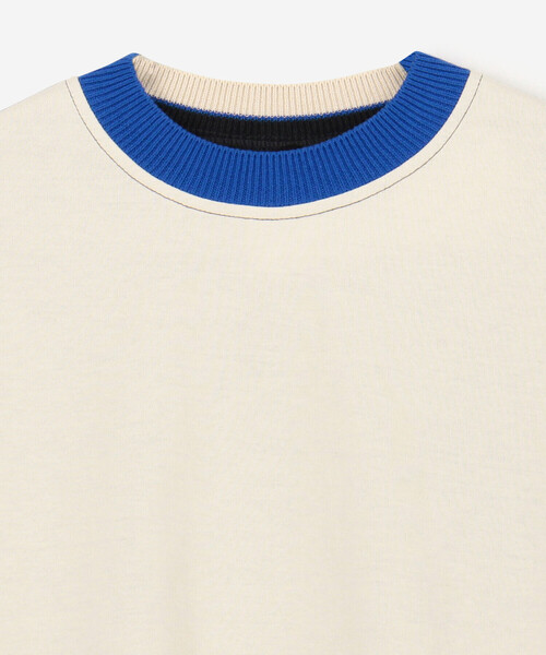 Coohem（コーヘン）の「COOHEM | サイドラインTシャツ WOMEN（Tシャツ/カットソー・レディース・ホワイト系その他5/ブルー系その他5・M）」の8枚目の写真