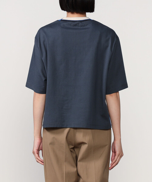 Coohem（コーヘン）の「COOHEM | サイドラインTシャツ WOMEN（Tシャツ/カットソー・レディース・ホワイト系その他5/ブルー系その他5・M）」の7枚目の写真