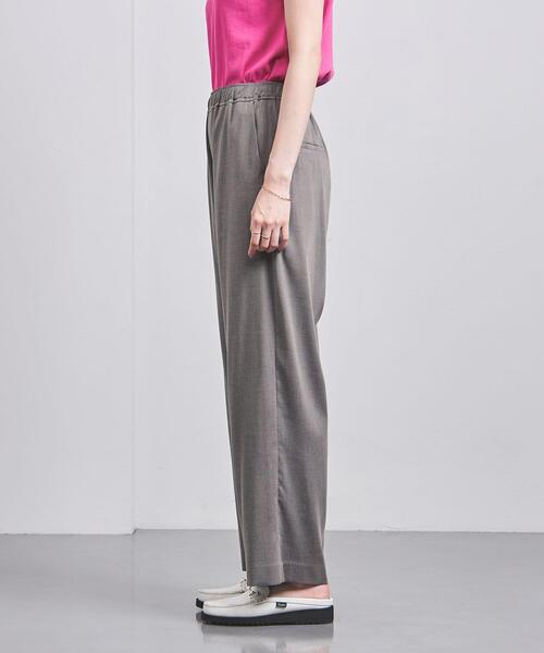 UNITED ARROWS(ユナイテッドアローズ)の「T/R ドロースト イージーパンツ(その他パンツ・レディース・グレー/ピンク/ネイビー・36/38)」の5枚目の写真