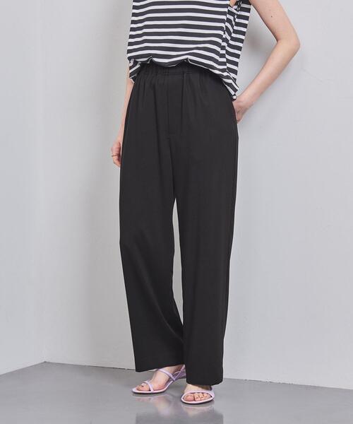 UNITED ARROWS(ユナイテッドアローズ)の「T/R ドロースト イージーパンツ(その他パンツ・レディース・グレー/ピンク/ネイビー・36/38)」の16枚目の写真