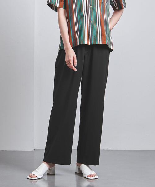 UNITED ARROWS(ユナイテッドアローズ)の「T/R ドロースト イージーパンツ(その他パンツ・レディース・グレー/ピンク/ネイビー・36/38)」の20枚目の写真