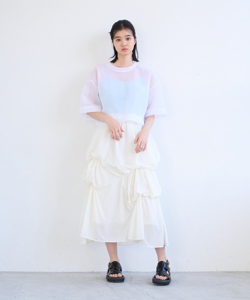 LANVIN en Bleu（ランバンオンブルー）の「シアーダンボール