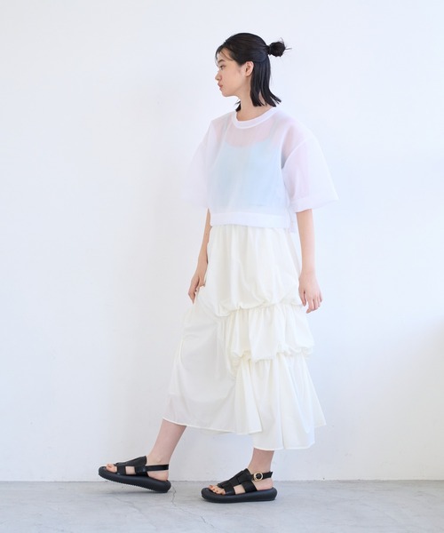LANVIN en Bleu（ランバンオンブルー）の「シアーダンボール