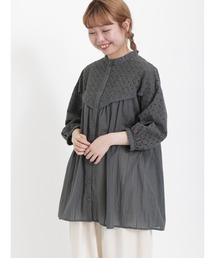 Samansa Mos2 | レースチュニックブラウス(チュニック)