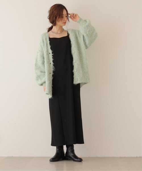 frames RAY CASSIN（フレームスレイカズン）の「シーズンレスリブデザインキャミワンピース（ワンピース・レディース・ブルー/マスタード/ブラック/キナリ・FREE）」の5枚目の写真