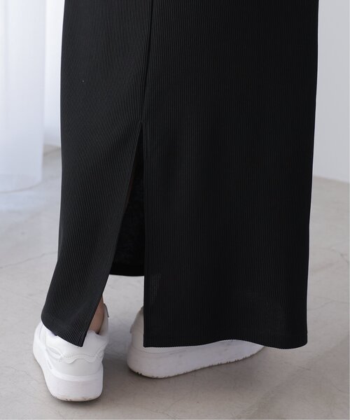 frames RAY CASSIN（フレームスレイカズン）の「シーズンレスリブデザインキャミワンピース（ワンピース・レディース・ブルー/マスタード/ブラック/キナリ・FREE）」の10枚目の写真