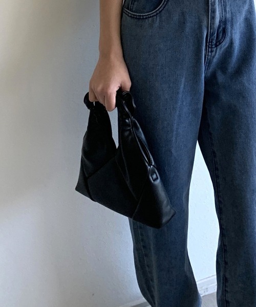 Silly（シリー）の「パステルカラー2wayミニバッグ（ハンドバッグ・レディース・アイボリー/ブラック/イエロー/ベージュ/パープル・FREE）」の8枚目の写真