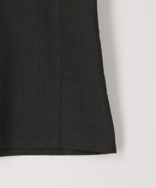 ROPE' PICNIC（ロペピクニック）の「【KIDS】リンクコーデ/麻調フリルジャンパースカート（ワンピース・キッズ・ピンク/チャコールグレー・110/120/130/140/150）」の16枚目の写真