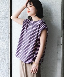 ITEMS URBANRESEARCH | カラーボーダーフレンチTシャツ(Tシャツ/カットソー)