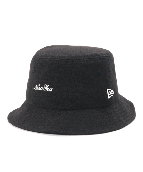 NEW ERA（ニューエラ）の「ニューエラ バケットハット 筆記体ロゴ ONSPOTZ別注（ハット・メンズ・ベージュ/ブラック・S/M/M/L/L/XL）」の4枚目の写真