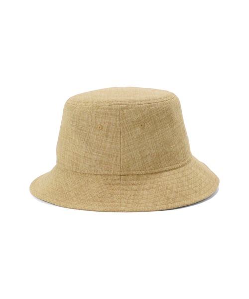 NEW ERA（ニューエラ）の「ニューエラ バケットハット 筆記体ロゴ ONSPOTZ別注（ハット・メンズ・ベージュ/ブラック・S/M/M/L/L/XL）」の3枚目の写真