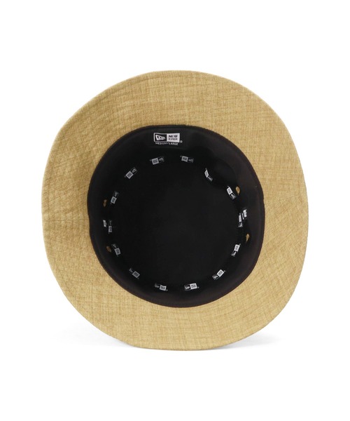 NEW ERA（ニューエラ）の「ニューエラ バケットハット 筆記体ロゴ ONSPOTZ別注（ハット・メンズ・ベージュ/ブラック・S/M/M/L/L/XL）」の5枚目の写真