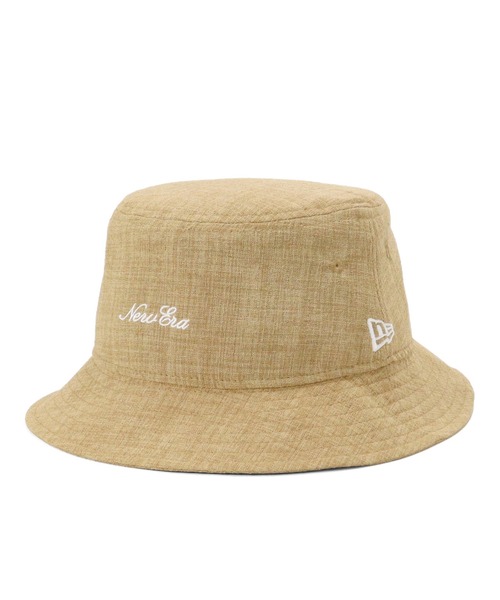 NEW ERA（ニューエラ）の「ニューエラ バケットハット 筆記体ロゴ ONSPOTZ別注（ハット・メンズ・ベージュ/ブラック・S/M/M/L/L/XL）」の9枚目の写真