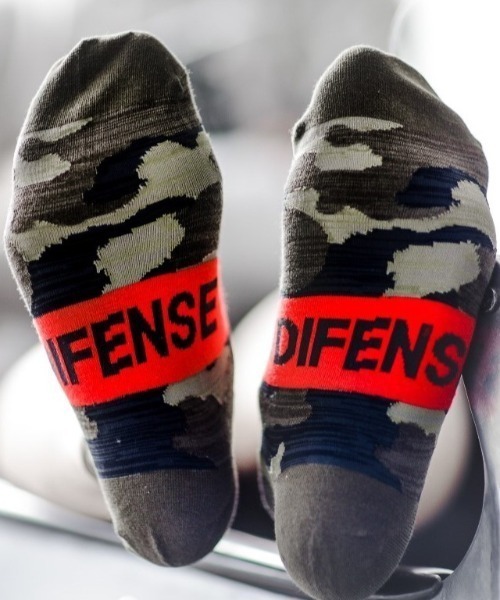 ROYAL FLASH（ロイヤルフラッシュ）の「NAVY ROOTS/ネイビールーツ/DIFENSE（ソックス/靴下・メンズ・ブラック/カーキ/ベージュ・F）」の3枚目の写真