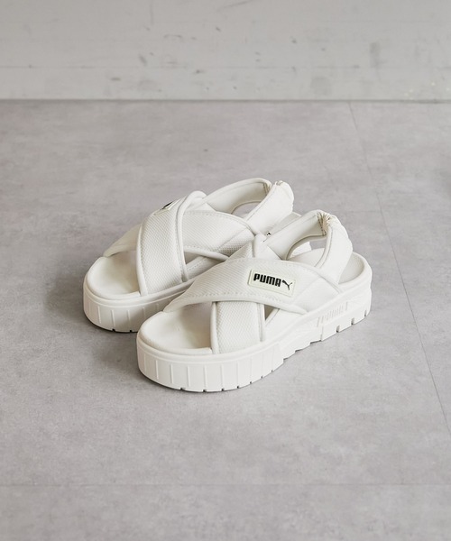 PUMA（プーマ）の「【PUMA (プーマ)】メイズ サンダル ウィメンズ（サンダル・レディース・ホワイト/ブラック・23cm/25cm/22cm/24cm）」の6枚目の写真