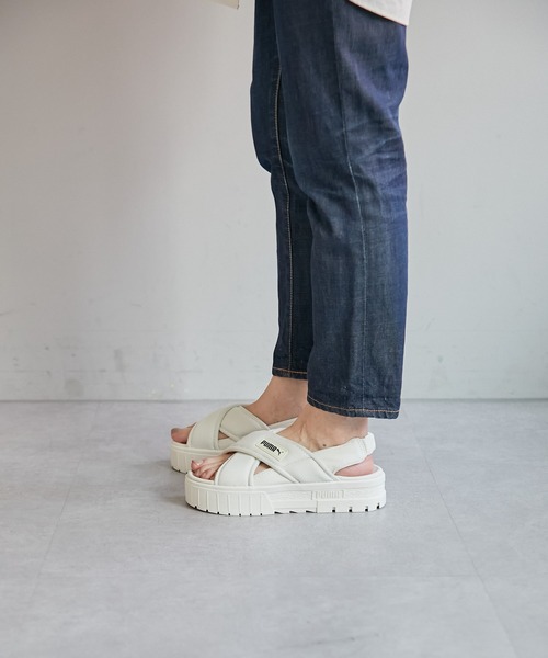 PUMA（プーマ）の「【PUMA (プーマ)】メイズ サンダル ウィメンズ（サンダル・レディース・ホワイト/ブラック・23cm/25cm/22cm/24cm）」の10枚目の写真