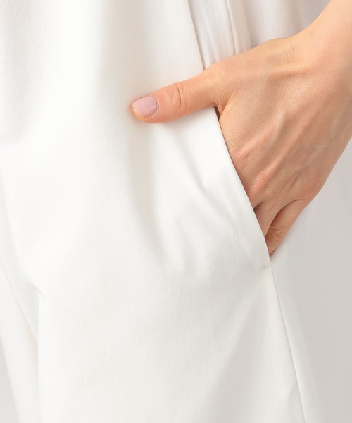 BARNYARDSTORM（バンヤードストーム）の「【撥水・接触冷感】スクエアーワイドオールインワン（つなぎ/オールインワン・レディース・ホワイト/ブラック・1/0）」の22枚目の写真