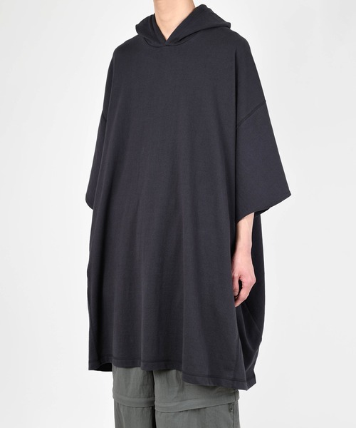 LAD MUSICIAN（ラッドミュージシャン）の「SLEEVELESS PARKA（パーカー・メンズ・ブラック/パープル系・FREE）」の11枚目の写真