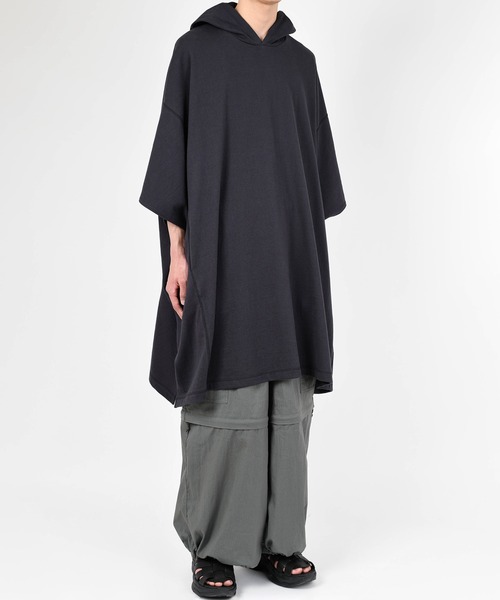 LAD MUSICIAN（ラッドミュージシャン）の「SLEEVELESS PARKA（パーカー・メンズ・ブラック/パープル系・FREE）」の13枚目の写真