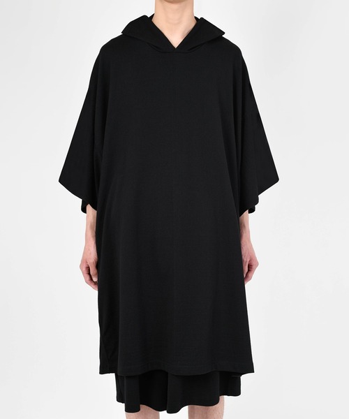 LAD MUSICIAN（ラッドミュージシャン）の「SLEEVELESS PARKA（パーカー・メンズ・ブラック/パープル系・FREE）」の4枚目の写真