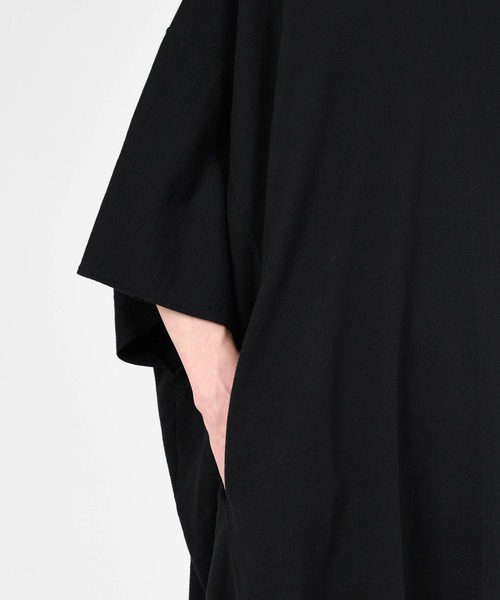 LAD MUSICIAN（ラッドミュージシャン）の「SLEEVELESS PARKA（パーカー・メンズ・ブラック/パープル系・FREE）」の6枚目の写真