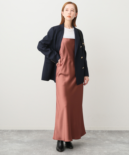 セール】ウール混ダブルブレストジャケット（テーラードジャケット