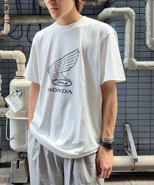 HONDA / ホンダ 】 クラシックウイングマーク プリントTシャツ