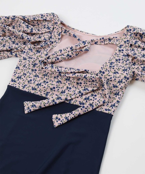 SEA DRESS（シードレス）の「ﾀｯｸﾃﾞｻﾞｲﾝﾊﾟﾌｽﾘｰﾌﾞﾜﾝﾋﾟｰｽ/水着（水着・レディース・ブラック系その他/ブラック/ピンク系その他・M/L/S）」の9枚目の写真