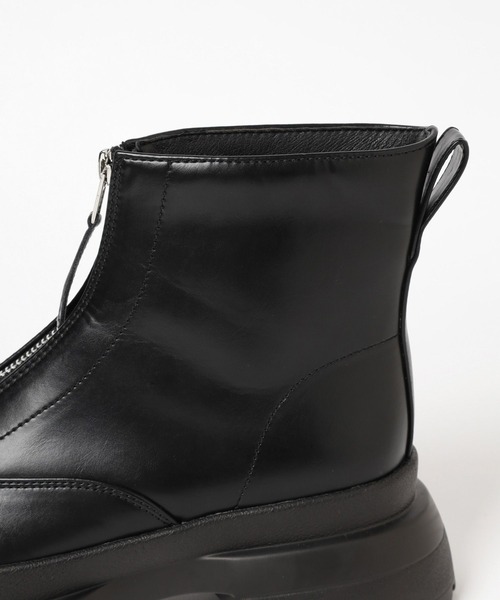 niko and...(ニコアンド)の「オリジナルフロントジップブーツ(ブーツ・レディース・ブラック/アイボリー・MEDIUM/LARGE)」の18枚目の写真