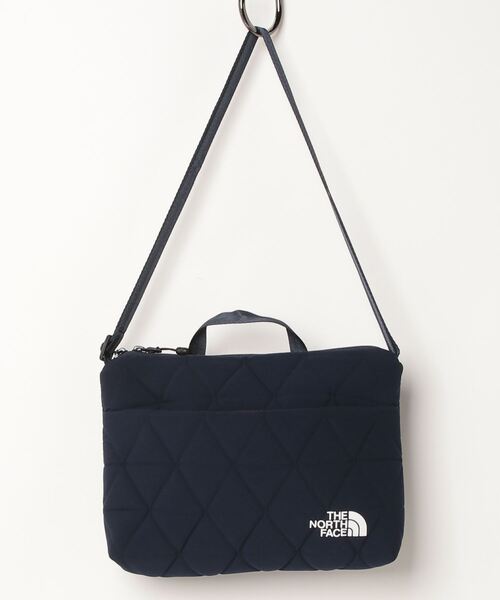 THE NORTH FACE(ザノースフェイス)の「THE NORTH FACE GEOFACE POUCH / ザ・ノース・フェイス ジオフェイス ポーチ(ショルダーバッグ・メンズ・ネイビー/グレー/ブラック・FREE)」の3枚目の写真