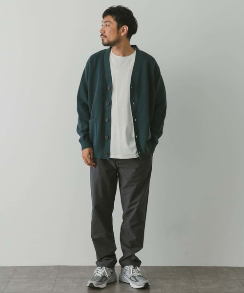 URBAN RESEARCH DOORS（アーバンリサーチドアーズ）の「ハードニットカーディガン（カーディガン/ボレロ・メンズ・オリーブ/ネイビー/ベージュ/ブルー・LARGE/MEDIUM）」の8枚目の写真