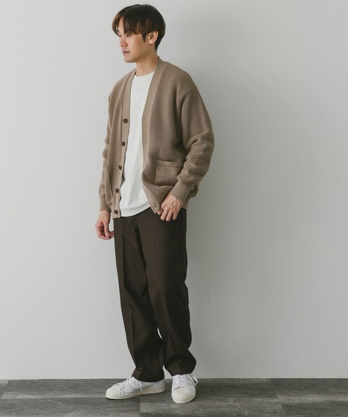 URBAN RESEARCH DOORS（アーバンリサーチドアーズ）の「ハードニットカーディガン（カーディガン/ボレロ・メンズ・オリーブ/ネイビー/ベージュ/ブルー・LARGE/MEDIUM）」の20枚目の写真