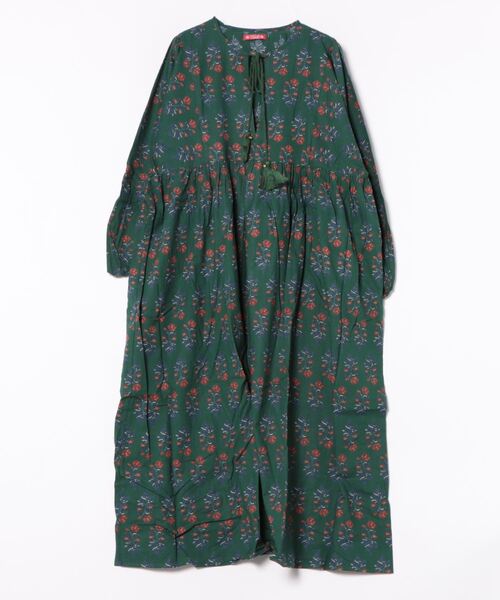 チャイハネ（チャイハネ）の「【チャイハネ】アロラワンピース（ワンピース・レディース・ブルー/ブラウン/パープル/レッド/マスタード/ネイビー/グリーン/イエロー/ピンク・FREE）」の17枚目の写真