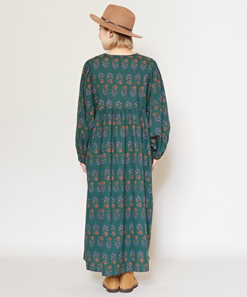 チャイハネ（チャイハネ）の「【チャイハネ】アロラワンピース（ワンピース・レディース・ブルー/ブラウン/パープル/レッド/マスタード/ネイビー/グリーン/イエロー/ピンク・FREE）」の19枚目の写真