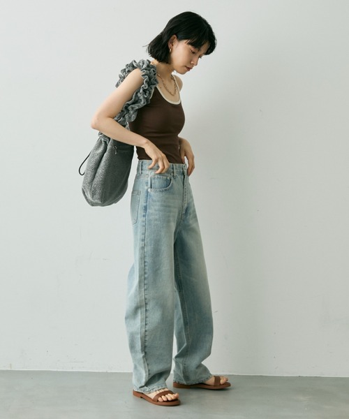 【庭】78冊(2001.7第140号〜2016夏NO223号） セール】ソフトカーブデニム（デニムパンツ）｜Shelly island