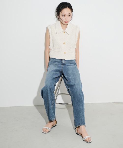 セール】ソフトカーブデニム（デニムパンツ）｜Shelly island