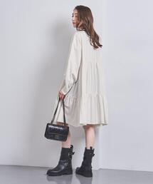 ユナイテッドアローズ　ギャザー ティアード ミニ ワンピース新品タグ付き UNITED ARROWS（ユナイテッドアローズ）の「ギャザー ティアード