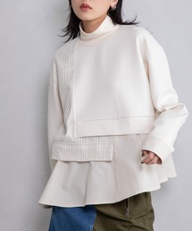 アシンメトリーデザイントップス