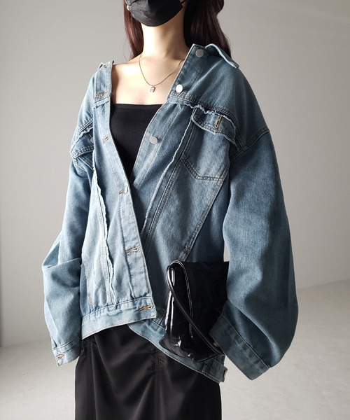 美品✨Miss Me Gジャン デニム ジャケット チェック ミスミー S