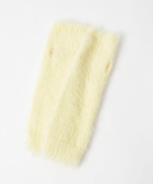 coen（コーエン）の「シャギーアームウォーマー（アームカバー・レディース・グレー/イエロー/ナチュラル・FREE）」の4枚目の写真