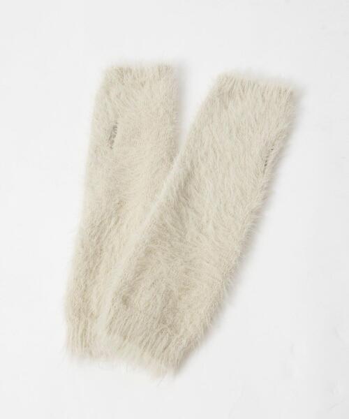 coen（コーエン）の「シャギーアームウォーマー（アームカバー・レディース・グレー/イエロー/ナチュラル・FREE）」の8枚目の写真