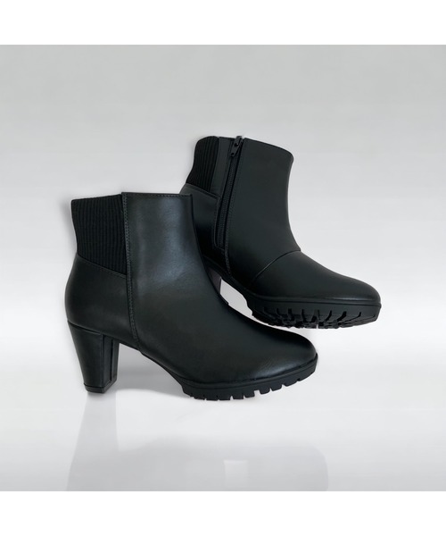 Sugar Sugar(シュガーシュガー)の「【SUGAR SUGARシュガーシュガー】リブニットショートブーツ(ブーツ・レディース・アイボリー/ブラック/ブラウン系その他・S/M/L/LL)」の15枚目の写真