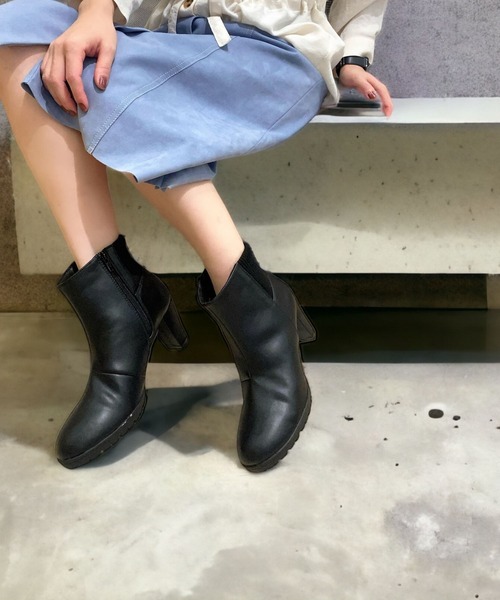 Sugar Sugar(シュガーシュガー)の「【SUGAR SUGARシュガーシュガー】リブニットショートブーツ(ブーツ・レディース・アイボリー/ブラック/ブラウン系その他・S/M/L/LL)」の13枚目の写真