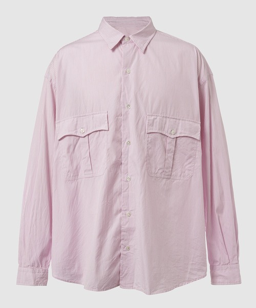 PORTER CLASSIC（ポータークラシック）の「ROLL UP STRIPE SHIRT