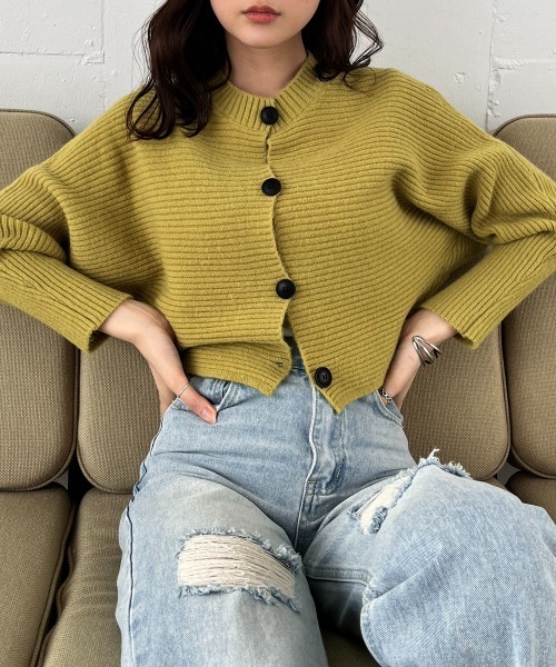 Rejoule（リジュール）の「2wayニットカーディガン（カーディガン