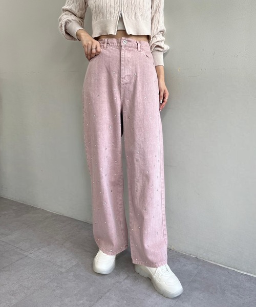 one after another NICE CLAUP(ワンアフターアナザーナイスクラップ)の「ミルキーソールスニーカー(スニーカー・レディース・ホワイト/ピンク・MEDIUM/SMALL/LARGE/X-LARGE)」の6枚目の写真